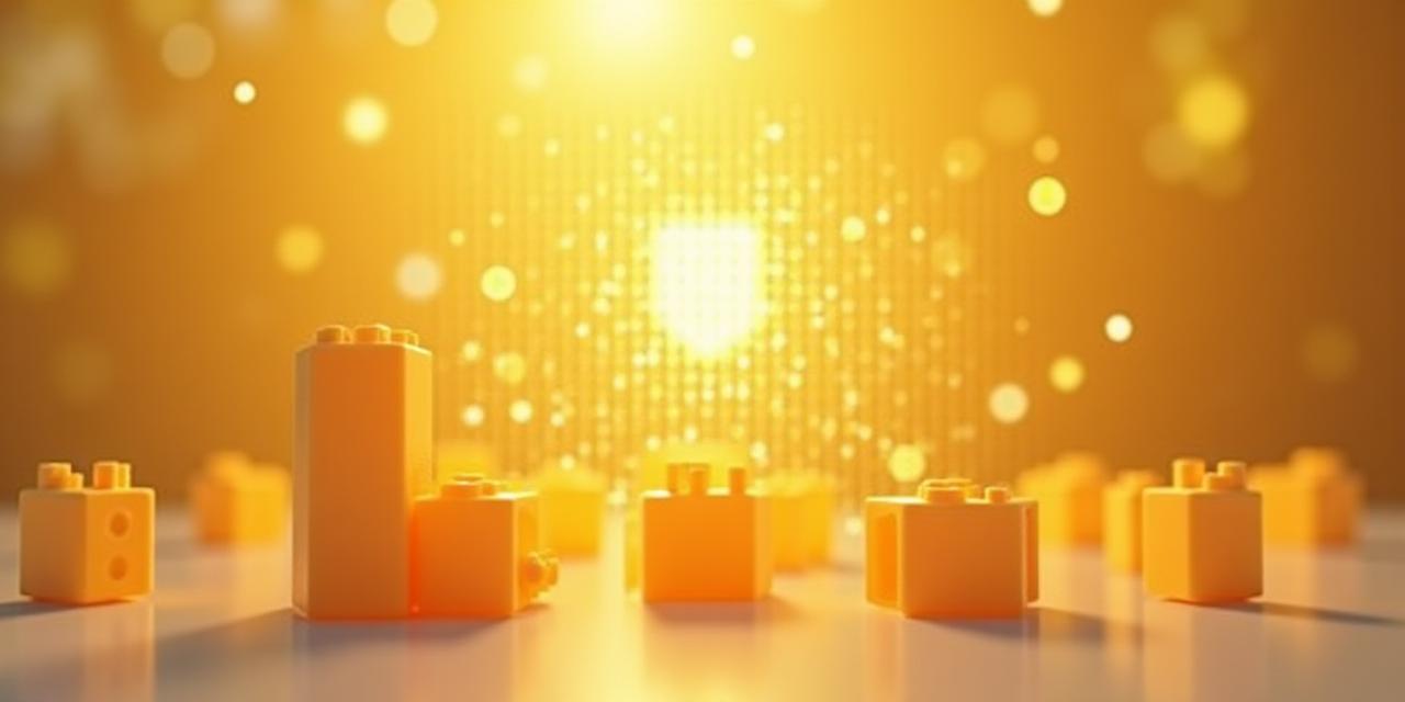 Security and data protection conceptual visualization for children's toy shop